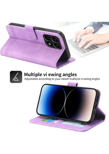 Onur X8A Manyetik Kapatma Kart Yuvaları Premium Bileklik Için Flip Case (Yurt Dışından)