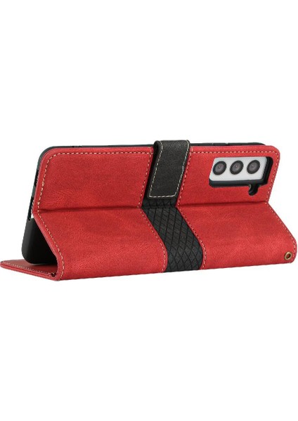 Samsung Galaxy S22 5g Kart Yuvası Kickstand Manyetik Kapatma Için Cüzdan Kılıf (Yurt Dışından) indirimleri
