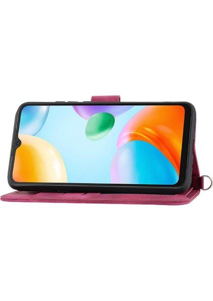 Xiaomi Redmi 10C Darbeye Dayanıklı Kabartmalı Çoklu Kredi Kartı Için Flip Case (Yurt Dışından) fırsatları