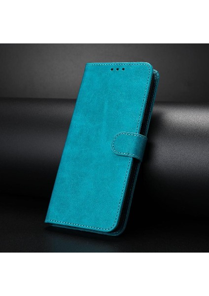 Toka Saf Renk Pu ile Kart Yuvası ile IPhone 12 Pro Max Için Flip Case (Yurt Dışından)