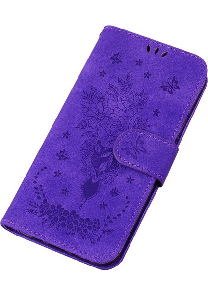 Motorola Kenar 50 Ultra Cüzdan Durumda Kabartma Gül Çiçekler Flip Pu (Yurt Dışından) fırsatları