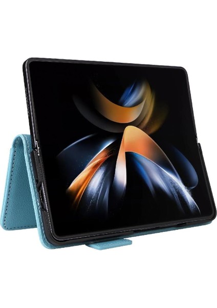 Samsung Galaxy Z Için Flip Case Fold 6 Kart Yuvaları Tutucu Manyetik Yan Pu (Yurt Dışından) fiyatları