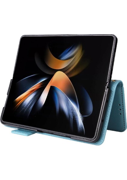 Samsung Galaxy Z Için Flip Case Fold 6 Kart Yuvaları Tutucu Manyetik Yan Pu (Yurt Dışından) fırsatları