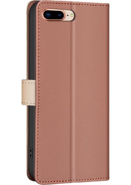 IPhone 6 Için Flip Case Artı/6s Artı Rfıd Engelleme Kickstand Darbeye Tpu (Yurt Dışından)