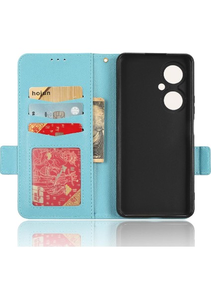 Huawei Nova 11I Için Kılıf Yan Toka Kart Yuvaları Tutucu Pu Deri Manyetik (Yurt Dışından) modelleri