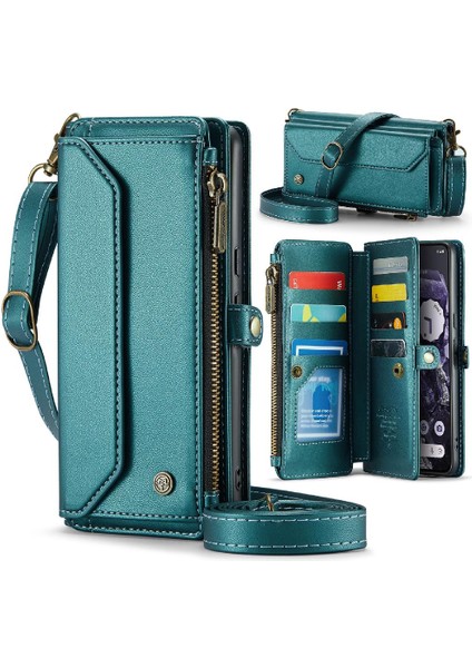 Kadınlar Için Google Piksel 8 Cüzdan Durumda Crossbody Durumda Rfid Engelleme Durumda (Yurt Dışından)