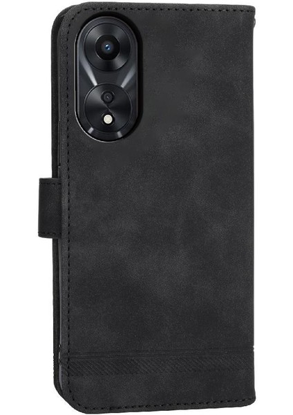Oppo A78 4g Bileklik Premium Kart Yuvaları Manyetik Kapatma Için Flip Case (Yurt Dışından) modelleri
