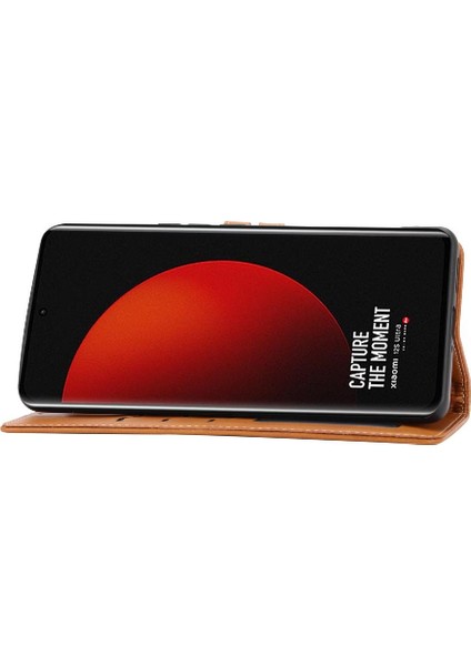 Cüzdan Durumda Xiaomi 12S Ultra Tüm Yuvarlak Koruma Manyetik Kapatma (Yurt Dışından) indirimleri
