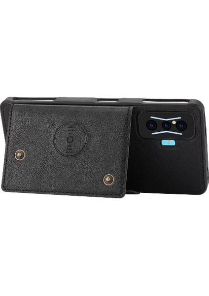 Cüzdan Kılıf Için Xiaomi Poco F4 Gt Darbeye Koruyucu Kart Tutucu Buit (Yurt Dışından)