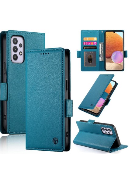 Samsung Galaxy A32 4g Flip Kart Yuvaları Cüzdan Günlük Kullanım Için Flip Case (Yurt Dışından)