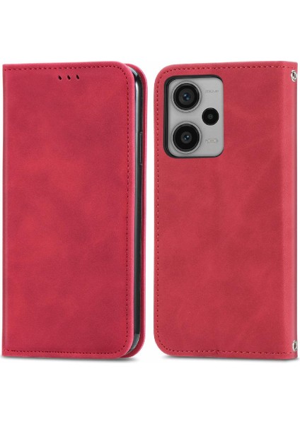 Xiaomi Redmi Not 12 Pro Artı 5g Için Flip Case Basit Iş Darbeye (Yurt Dışından)