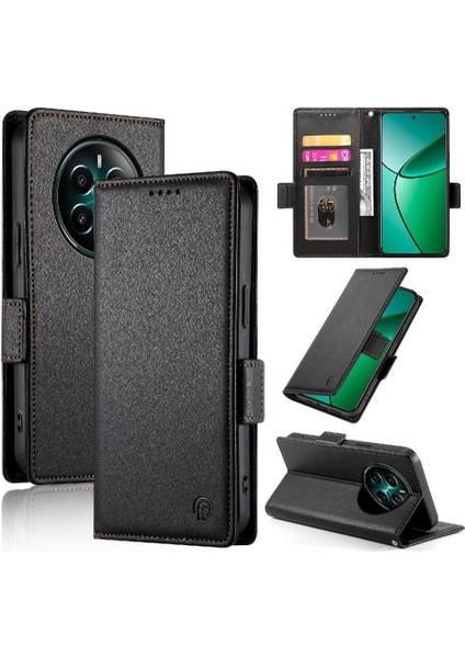 Realme 12 Artı Cüzdan Kartvizit Yuvaları Flip Case Günlük Kullanım Için Flip Case (Yurt Dışından) modelleri