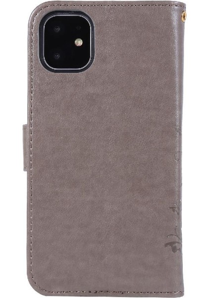IPhone 12 Mini Pu Deri Kart Tutucu Kickstand Manyetik Için Filp Durumda (Yurt Dışından)