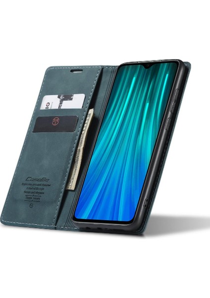 Xiaomi Redmi Not 8 Pro Için Flip Case Kart Yuvası Kickstand Manyetik Pu (Yurt Dışından) modelleri