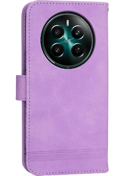 Realme 12 Artı Manyetik Kapatma Kart Yuvaları Için Flip Case Bileklik Nakit (Yurt Dışından) modelleri