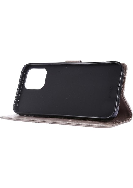 IPhone 13 Için Filp Durumda Mini Pu Deri Kickstand Bilek Kayışı Manyetik (Yurt Dışından)