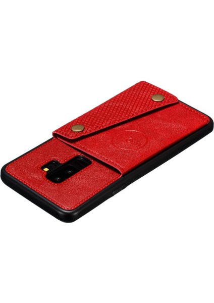 Samsung Galaxy S9 Kickstand Kart Tutucu Cüzdan Kılıf Buit Için Cüzdan Kılıf (Yurt Dışından) modelleri
