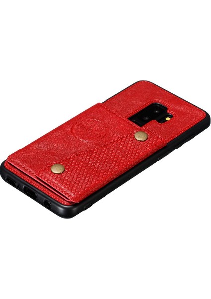 Samsung Galaxy S9 Kickstand Kart Tutucu Cüzdan Kılıf Buit Için Cüzdan Kılıf (Yurt Dışından) indirimleri