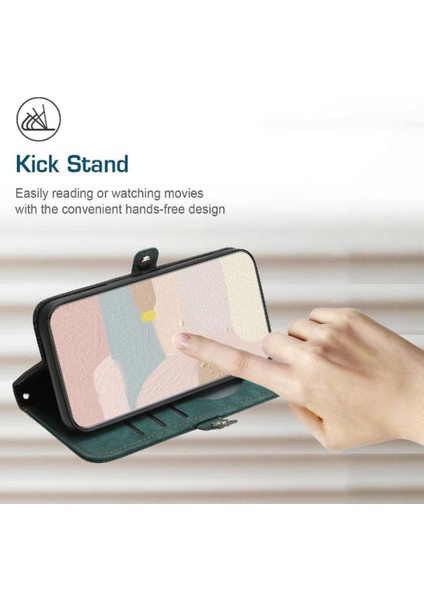 Xiaomi Poco F6 Flip Kart Yuvası Standı Pu Deri ile Folio Kitap (Yurt Dışından)