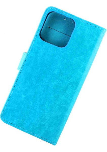 IPhone 15 Için Flip Case Pro Max Kart Tutucu Manyetik Kapatma Darbeye Pu (Yurt Dışından)