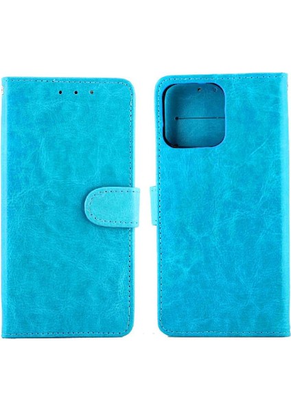 IPhone 15 Için Flip Case Pro Max Kart Tutucu Manyetik Kapatma Darbeye Pu (Yurt Dışından)