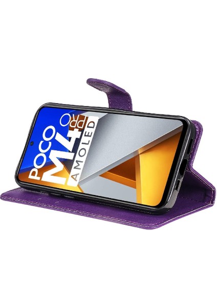 Xiaomi Poco M4 Pro 4g Için Flip Case Yüksek Kalite Deri Iş Cüzdan (Yurt Dışından)