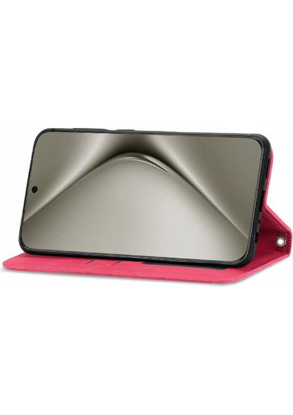 Huawei Pura 70 Pro Için Flip Case Kapak Darbeye Cüzdan Deri (Yurt Dışından)