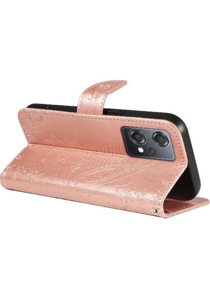 Kredi Kartı Yuvası El ile Realme 9 Pro Yüksek Kaliteli Deri Için Flip Case (Yurt Dışından)