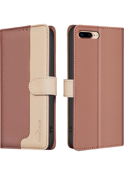 IPhone 7/8 Için Flip Case Darbeye Tpu Iç Kabuk Kart Yuvaları Tutucu Flip (Yurt Dışından)