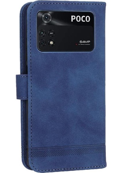 Xiaomi Poco M4 Pro 4g Manyetik Kapatma Nakit Cep Premium Için Flip Case (Yurt Dışından)