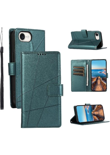 IPhone Se 4 Için Flip Case Üç Kart Yuvaları Darbeye Şok Emici (Yurt Dışından)