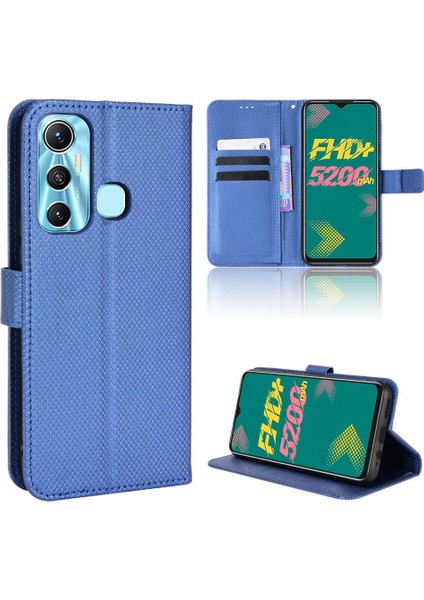 Infinix Sıcak 11 Kapak Kart Tutucu Manyetik Cüzdan Kickstand Için Kılıf (Yurt Dışından)