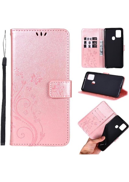Samsung Galaxy Filp S Için Filp Durumda Manyetik Kapatma Kickstand Bilek Kayışı (Yurt Dışından)