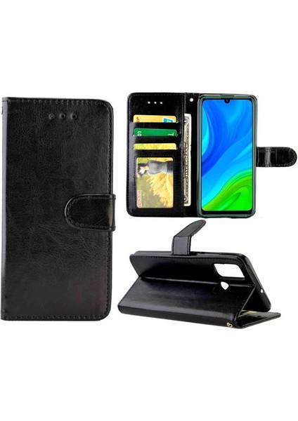 Huawei P Akıllı 2020 Darbeye Dayanıklı Manyetik Kapatma Kickstand Için Flip Case (Yurt Dışından)