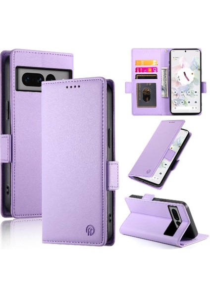 Google Piksel 7 Pro Cüzdan Kart Yuvaları Için Flip Case Iş Günlük Kullanım Flip (Yurt Dışından) modelleri