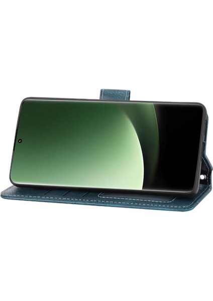 Xiaomi 13 Ultra Manyetik Kapatma Kickstand Kart Tutucu Pu Için Flip Case (Yurt Dışından)