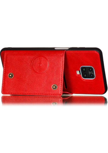 Cüzdan Durumda Xiaomi Redmi Not 9 Pro Buit Demir Kickstand Kart Tutucu (Yurt Dışından) fırsatları