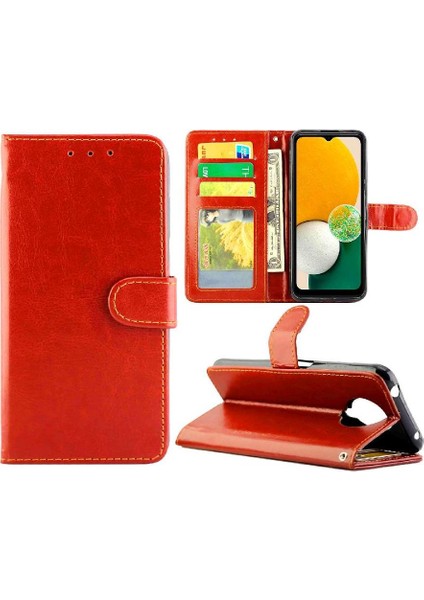 Samsung Galaxy A13 5g Darbeye Dayanıklı Kart Tutucu Manyetik Pu Için Flip Case (Yurt Dışından) indirimleri