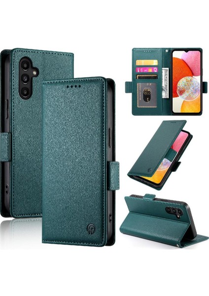 Samsung Galaxy A14 Cüzdan Flip Kart Yuvaları Iş Günlük Kullanım Için Flip Case (Yurt Dışından)