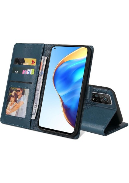 Xiaomi 10T Pro Darbeye Kickstand Üç Kart Yuvaları 4 Için Flip Case (Yurt Dışından)