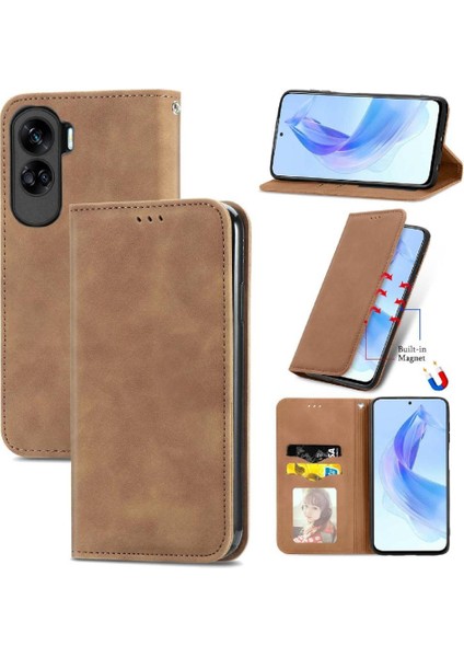 Onur 90 Lite Için Flip Case Basit Iş Deri Kılıf Darbeye Çevir (Yurt Dışından)