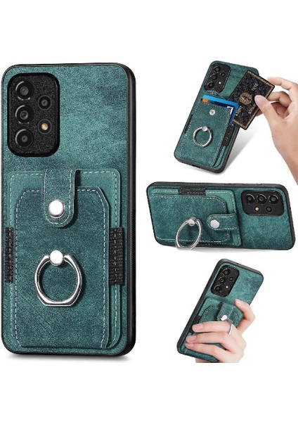 Samsung Galaxy A33 5g Manyetik Araç Montaj Crad Yuvası Standı Yüzük (Yurt Dışından)