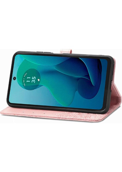 Motorola Moto G 2024 Flip Kapak Için Kılıf Darbeye Basit Iş Durum (Yurt Dışından) modelleri