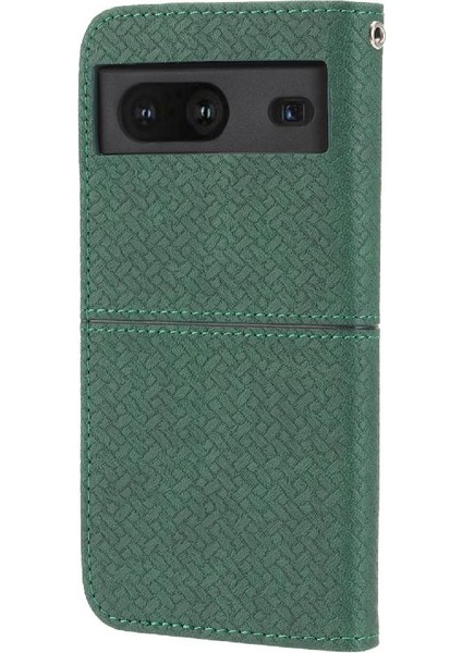 Google Piksel 8A Için Kılıf Pu Deri Kapak Flip Folio Kitap Kredi Kartı El (Yurt Dışından)