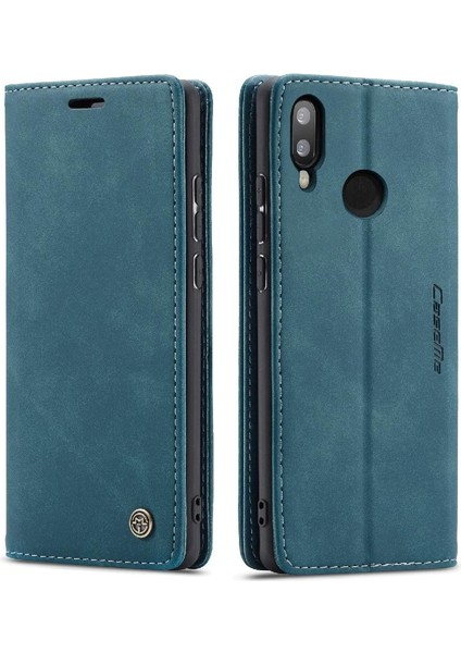 SZY Mall Huawei P20 Lite Için Flip Case Vintage Pu Deri Cüzdan Flip Folio Kitap (Yurt Dışından)