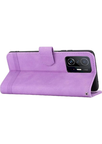 Xiaomi 11T/11T Pro Bileklik Premium Manyetik Kapatma Nakit Için Flip Case (Yurt Dışından)