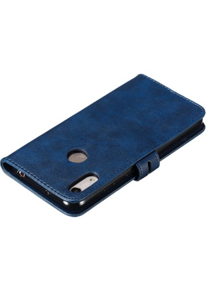 Cüzdan Kılıf Için Huawei Y6 2019 Kabartmalı Kart Tutucu Kickstand Tüm Yuvarlak (Yurt Dışından) fırsatları