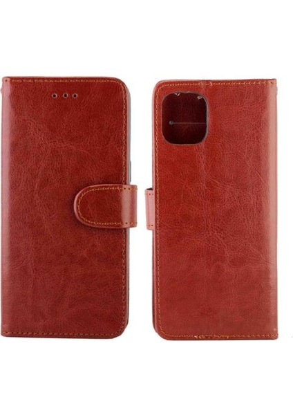 IPhone 11 Için Flip Case Pro Manyetik Kapatma Kickstand Pu Deri Kart (Yurt Dışından)
