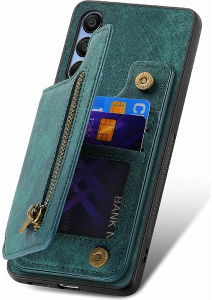 Samsung Galaxy A25 5g Için Kılıf Standı Fonksiyonu Katlanabilir Arka Kapak Vintage (Yurt Dışından)
