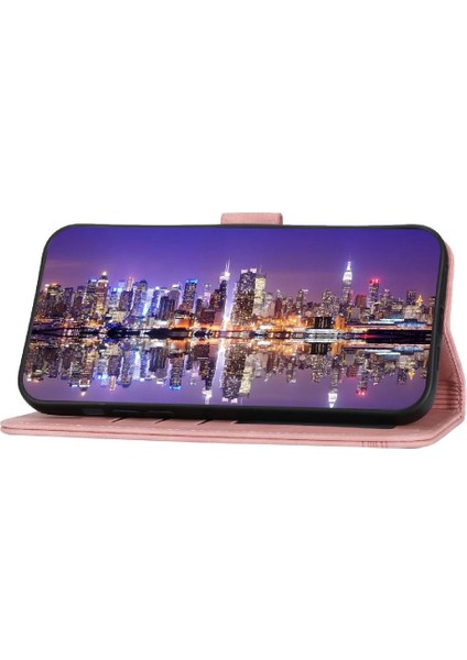 IPhone 16 Pro Manyetik Kapatma Bileklik Premium Nakit Kartı Için Flip Case (Yurt Dışından)